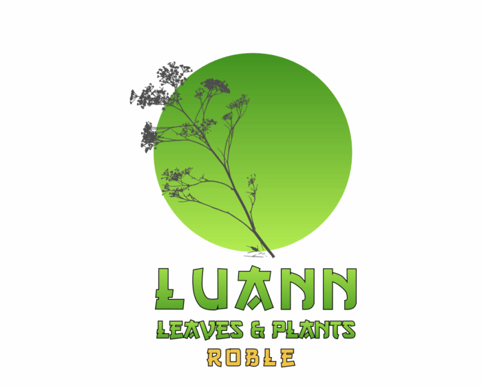 Luann Aqua Hojas de Roble - Imagen 1
